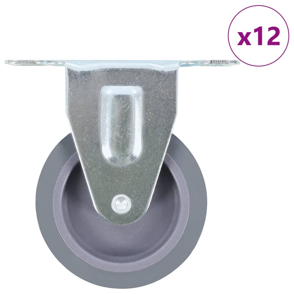 Fiksni kotači 12 kom. 75 mm - number 1.