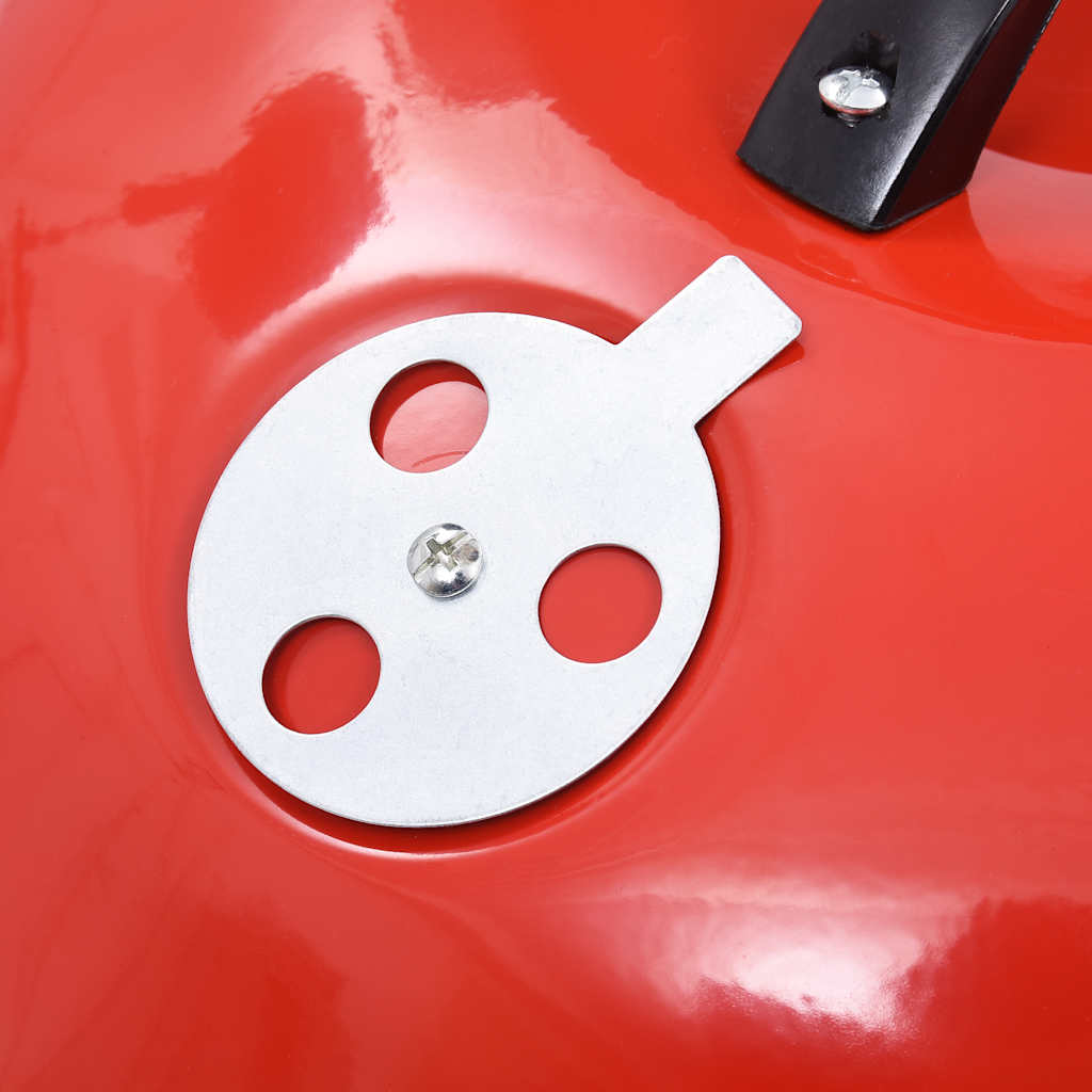 Kulgrill med hjul str. xxl transportabel 44 cm - number 10.