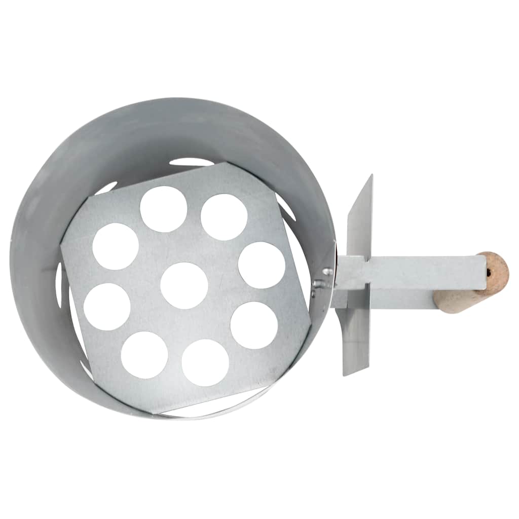 Grillstarter galvaniseret stål - number 4.