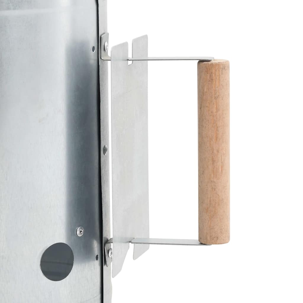 Grillstarter galvaniseret stål - number 5.