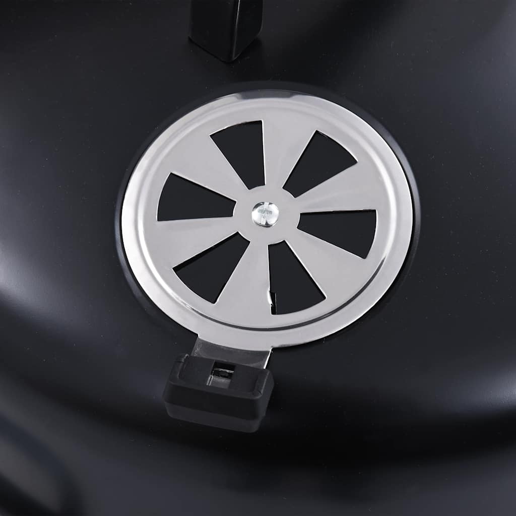 3-i-1 kul-/røgegrill 40x80 cm - number 9.