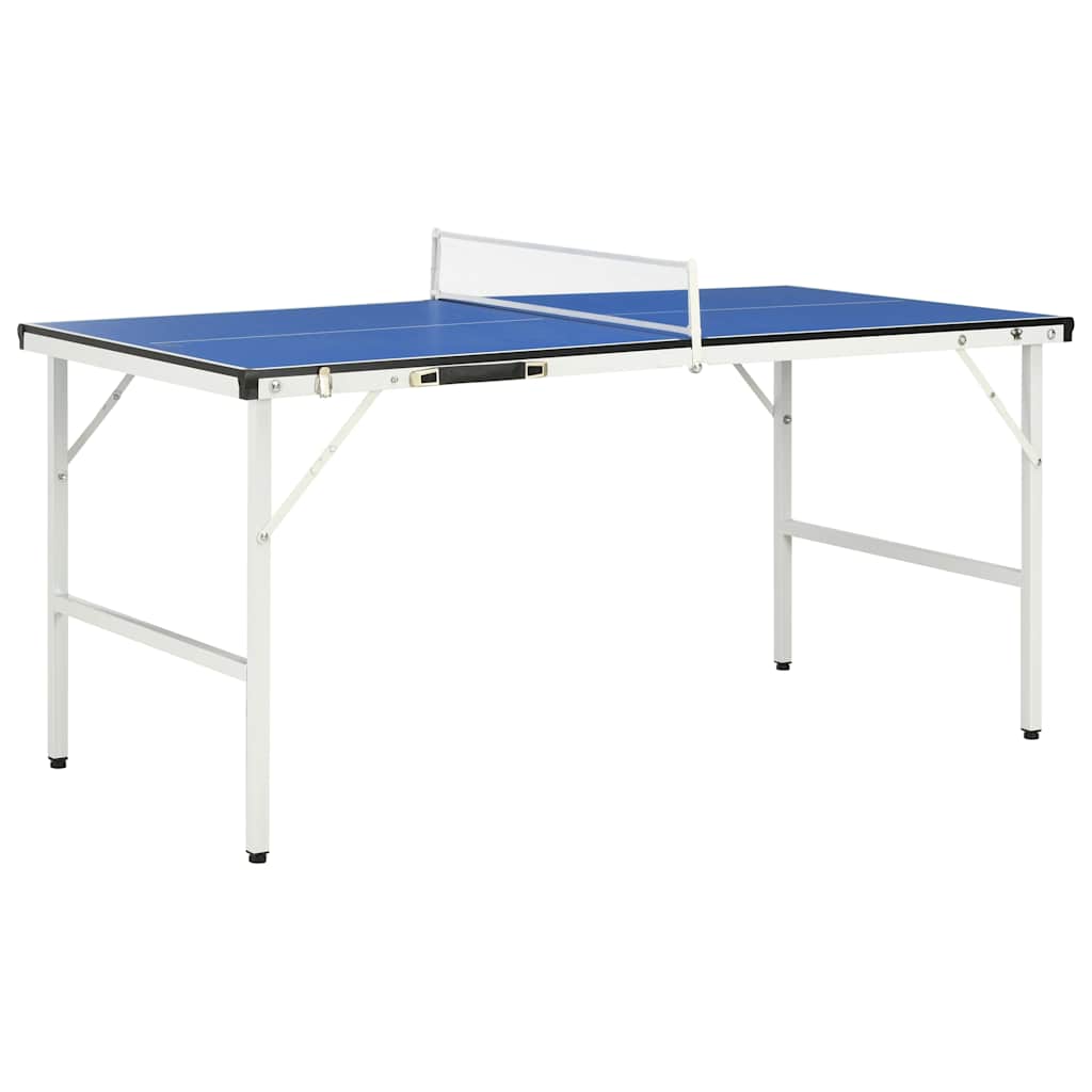 Bordtennisbord med net 152 x 76 x 66 cm blå - number 1.