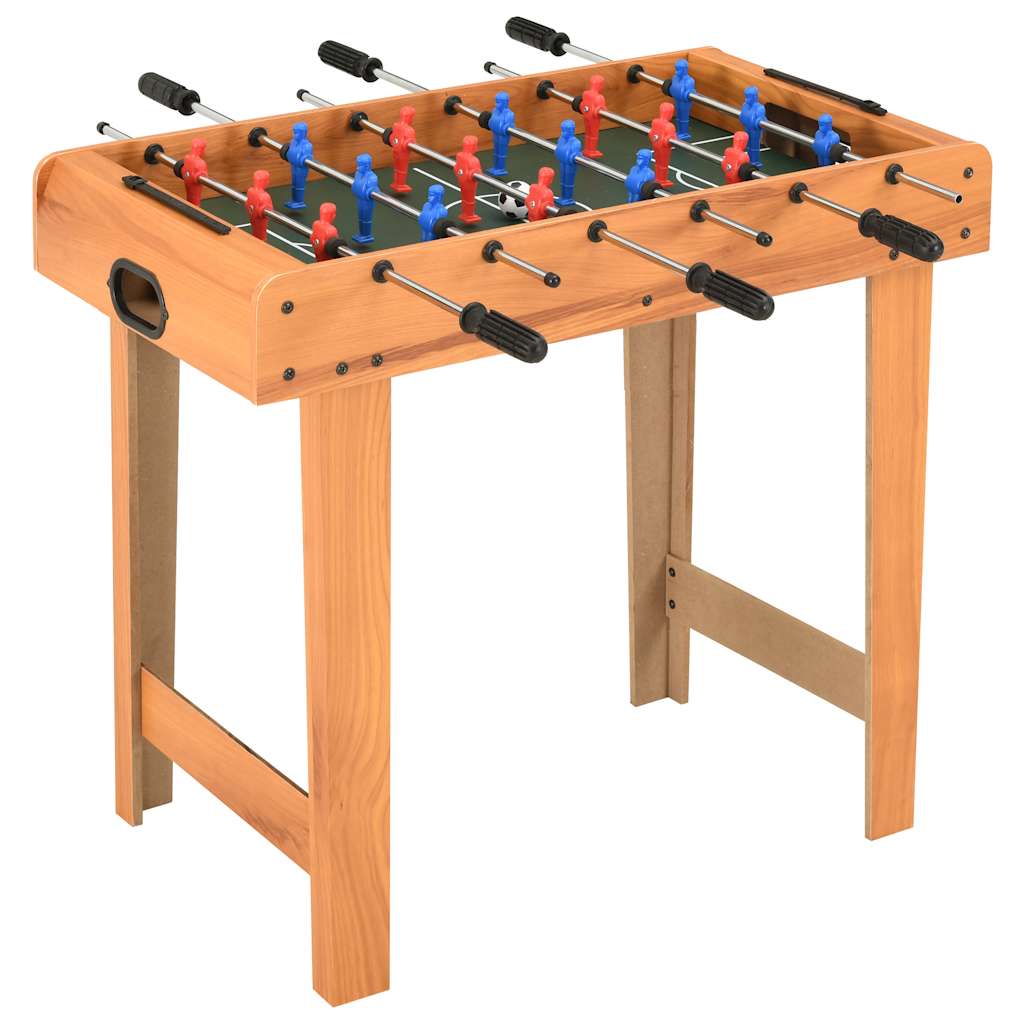Mini-fodboldbord 69 x 37 x 62 cm ahorn - number 1.