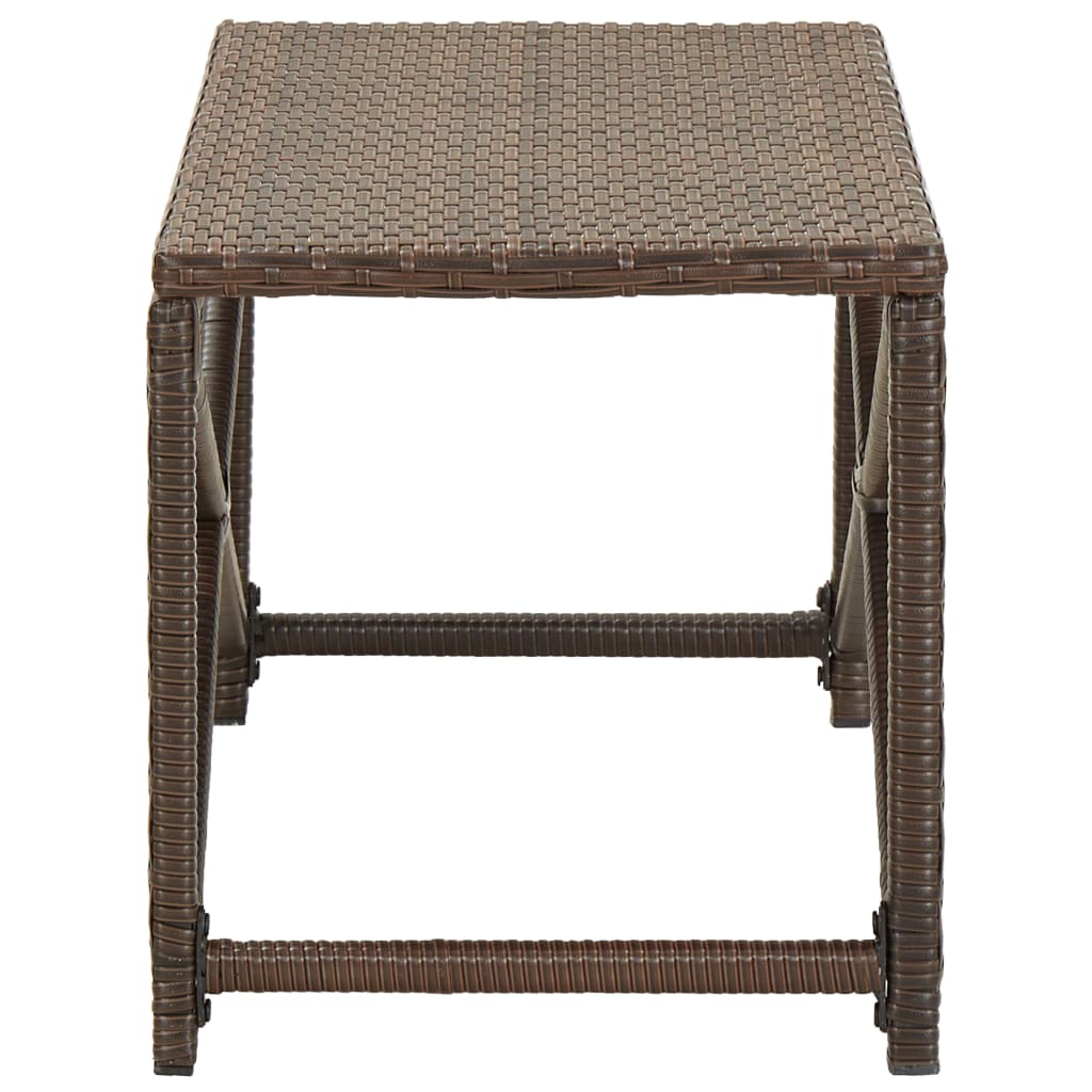 Havebænk polyrattan - brun, 80 cm, 1, 2 - number 3.