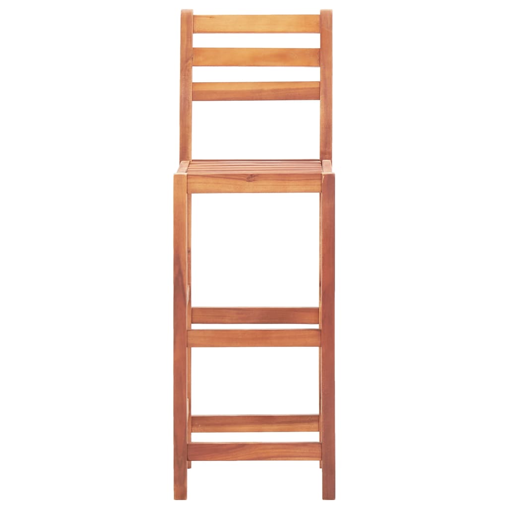 Barkrakker 4 stk. massivt akasietre - number 3.