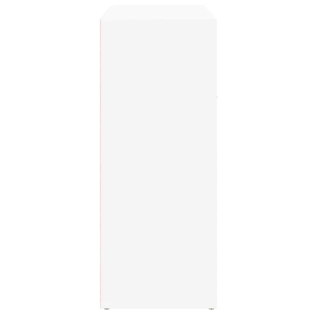 Skænk 60x30x75 cm konstrueret træ hvid - number 6.