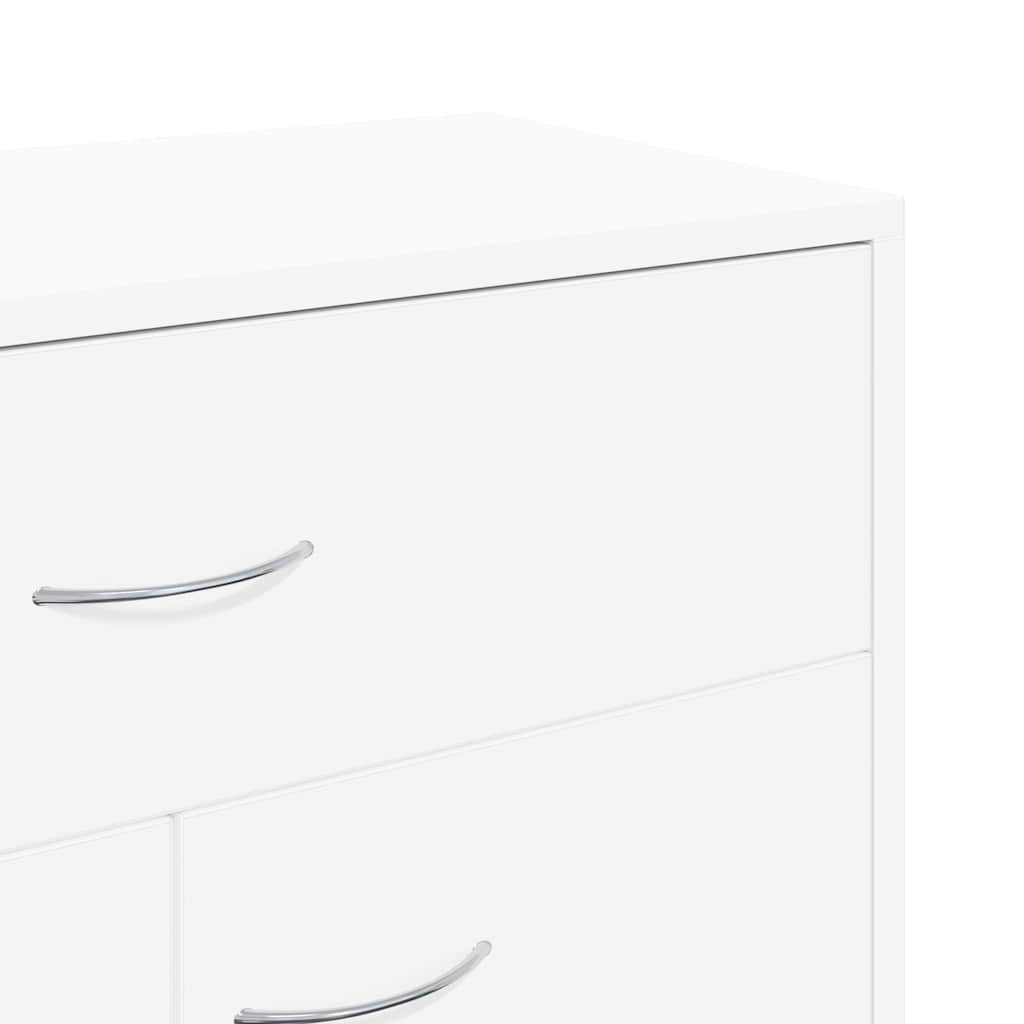 Skænk 60x30x75 cm konstrueret træ hvid - number 9.