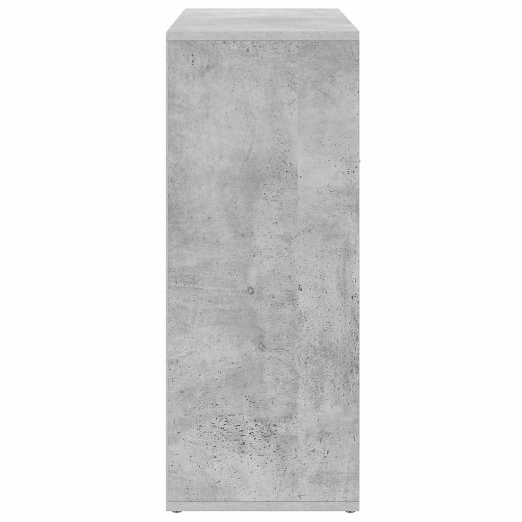 Skænk 60x30x75 cm konstrueret træ betongrå - number 6.
