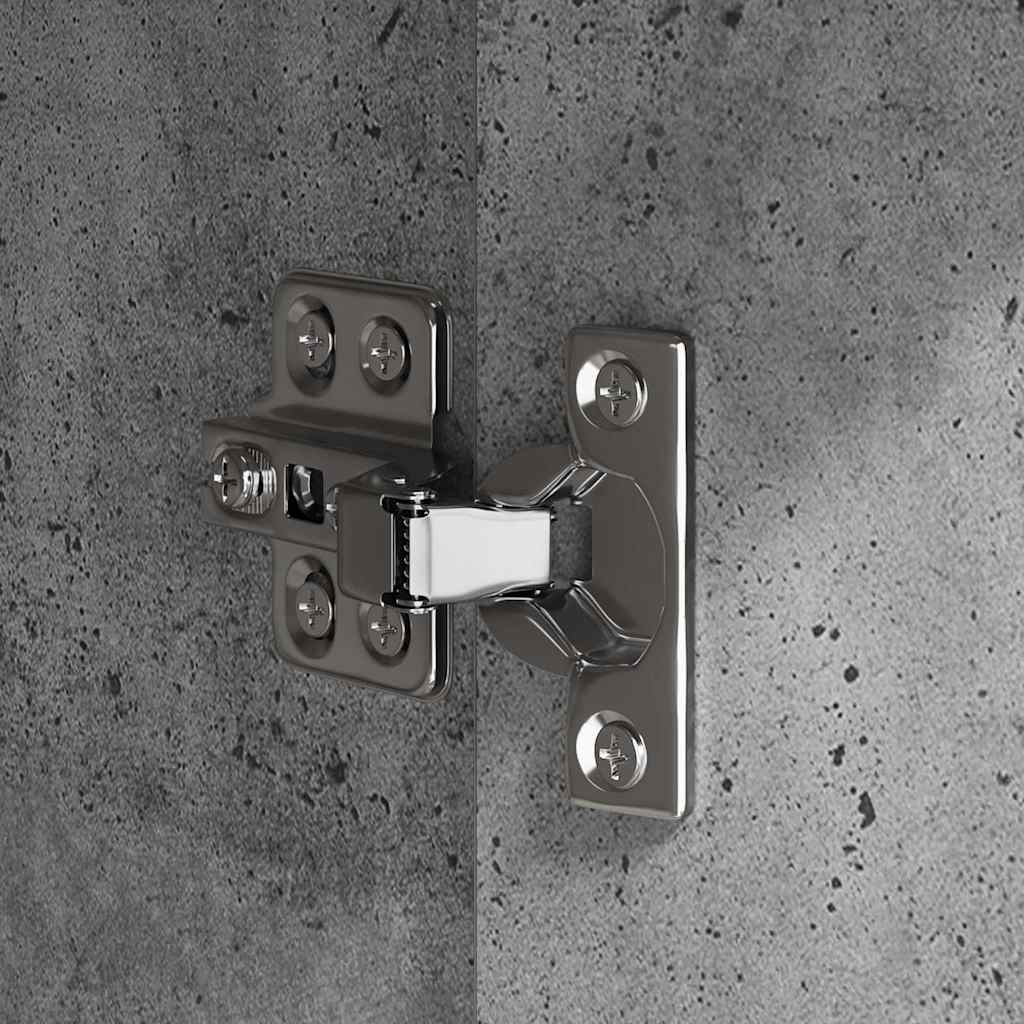 Skænk 60x30x75 cm konstrueret træ betongrå - number 8.