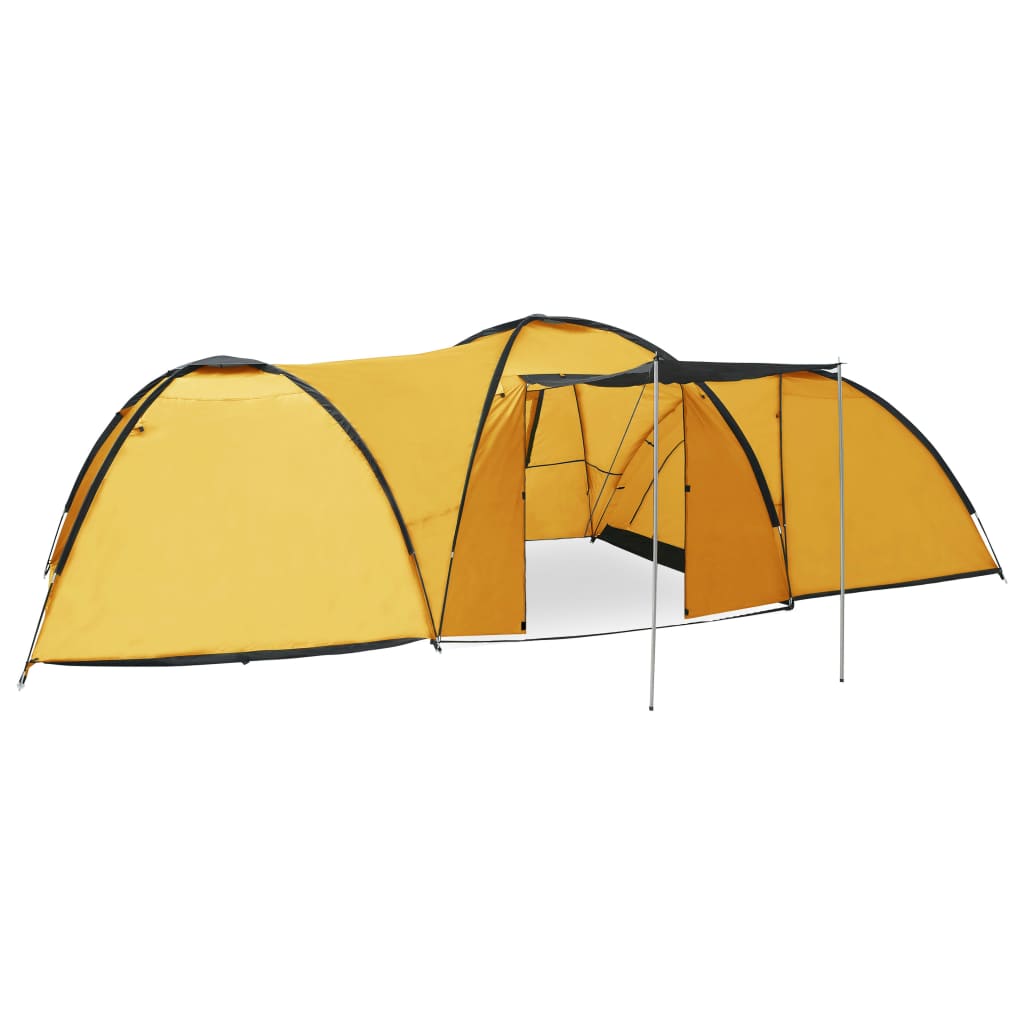 Iglotelt 650x240x190 cm 8 personer gul - number 1.
