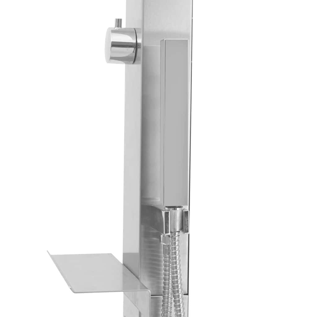 Douche extérieure design droit en acier inoxydable - number 8.