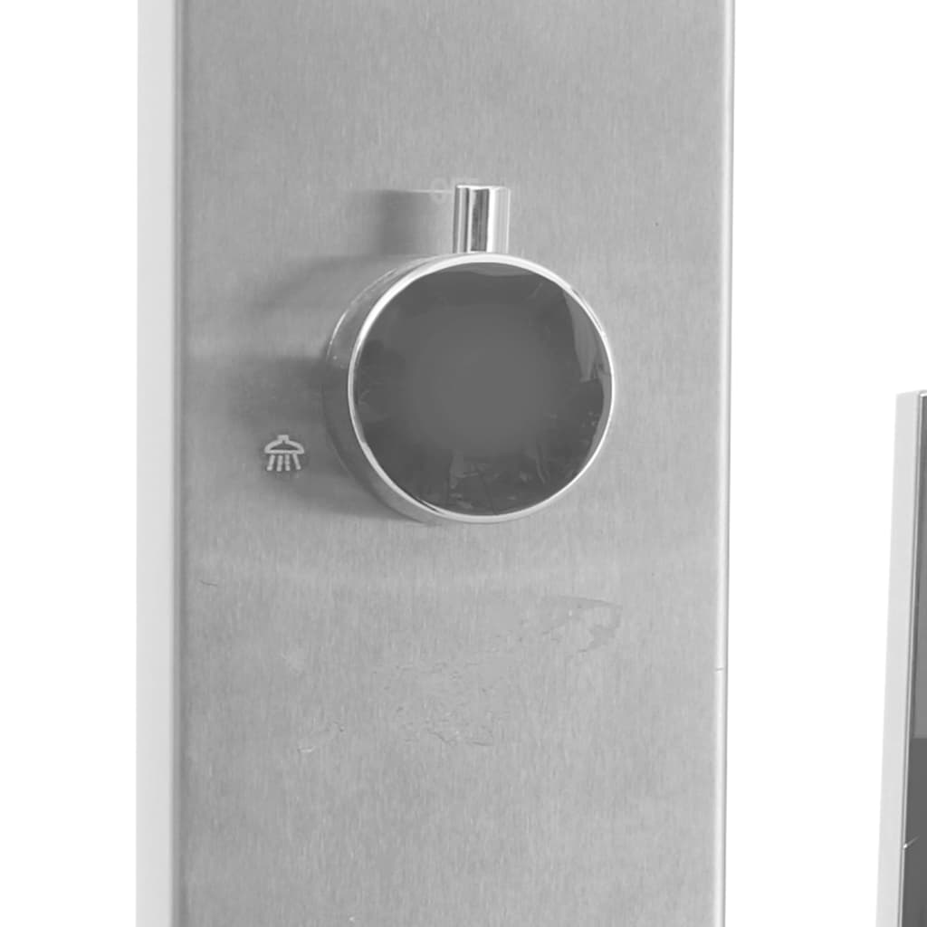 Douche extérieure design droit en acier inoxydable - number 9.