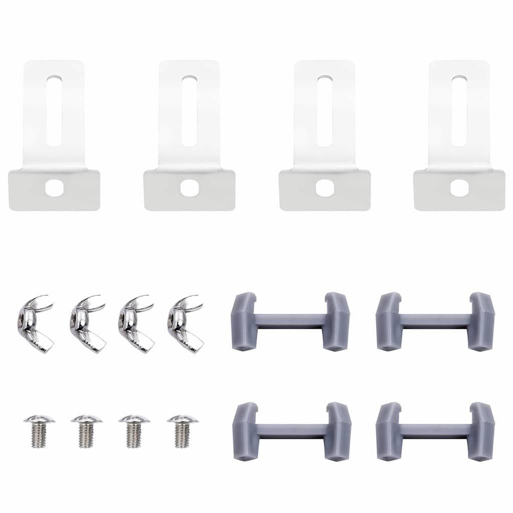 Gulvafløb med 2-i-1 dæksel 28x28 cm rustfrit stål - number 8.