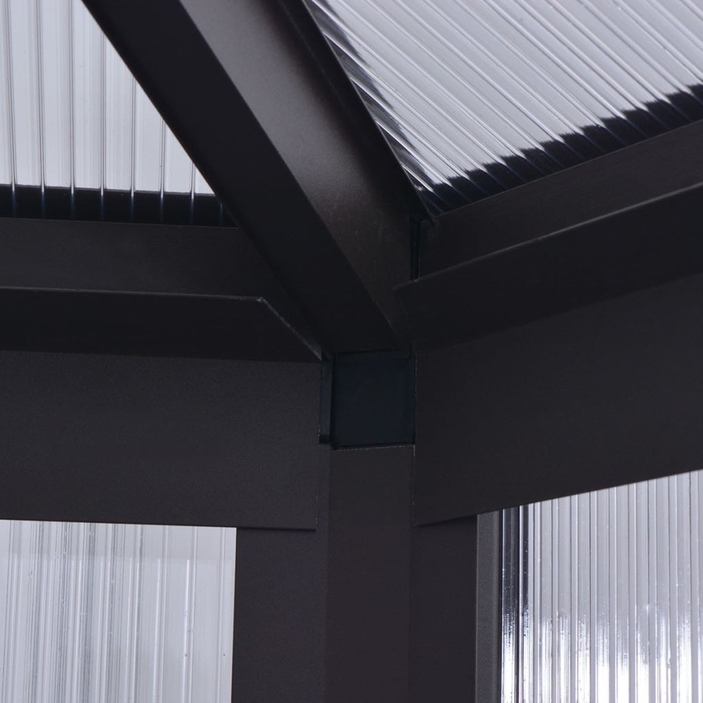 Greenhouse 240x211x232 cm aluminium - number 6.