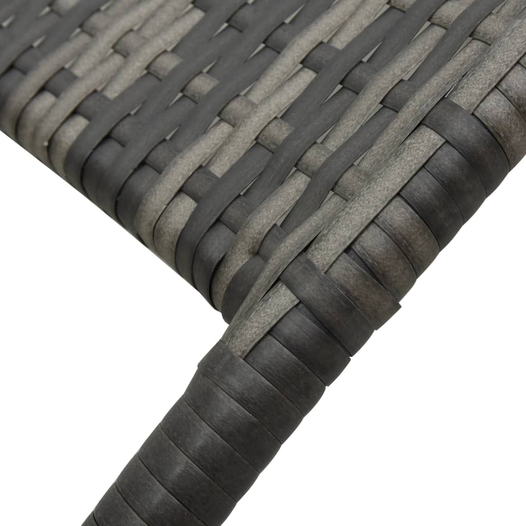 Sklopiva ležaljka od poliratana siva - number 6.