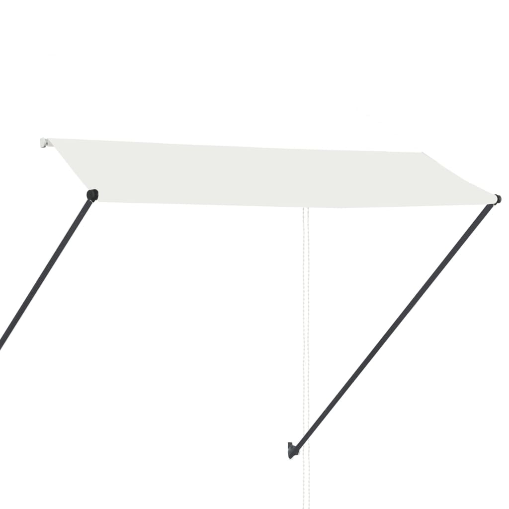 Foldemarkise med led cremefarvet - creme, 300 x 150 cm, 1 - number 4.
