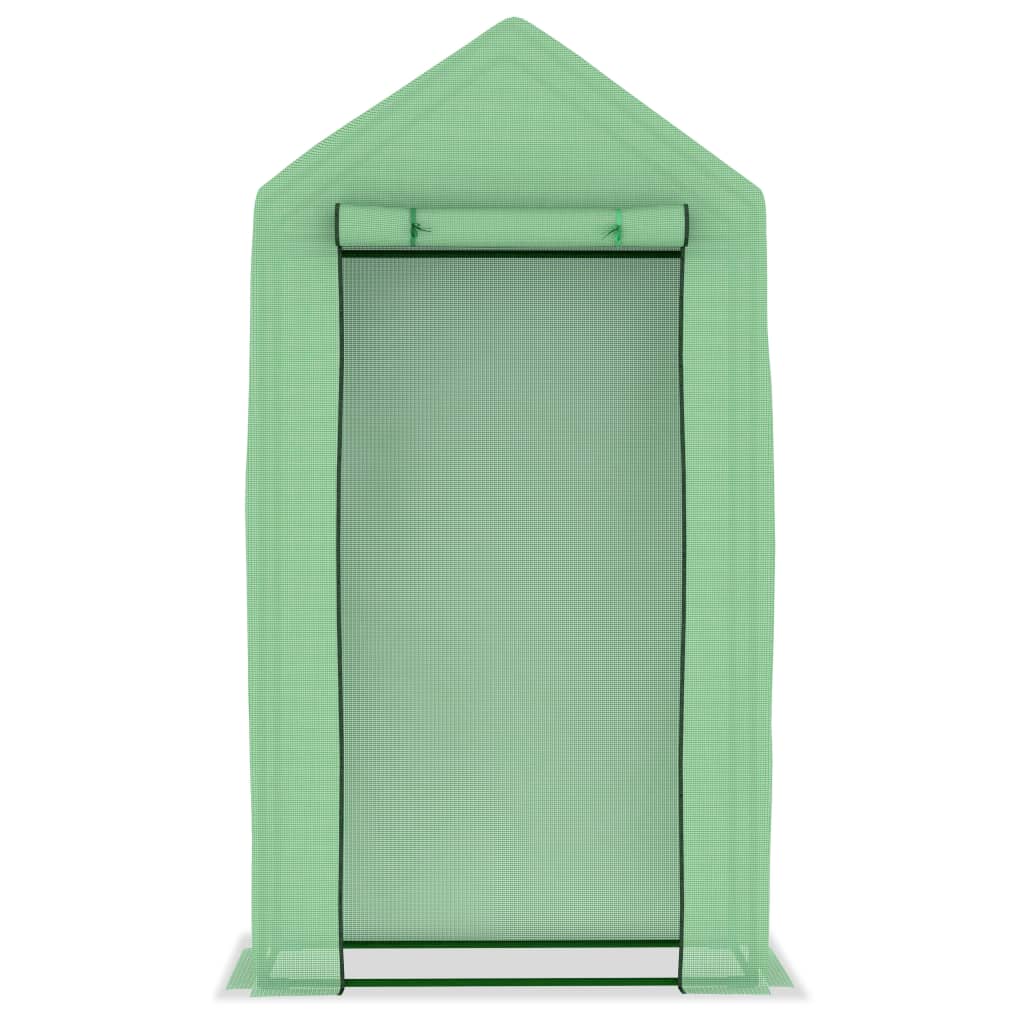 Drivhus med stålramme 0,5 m² 1x0,5x1,9 m - number 4.