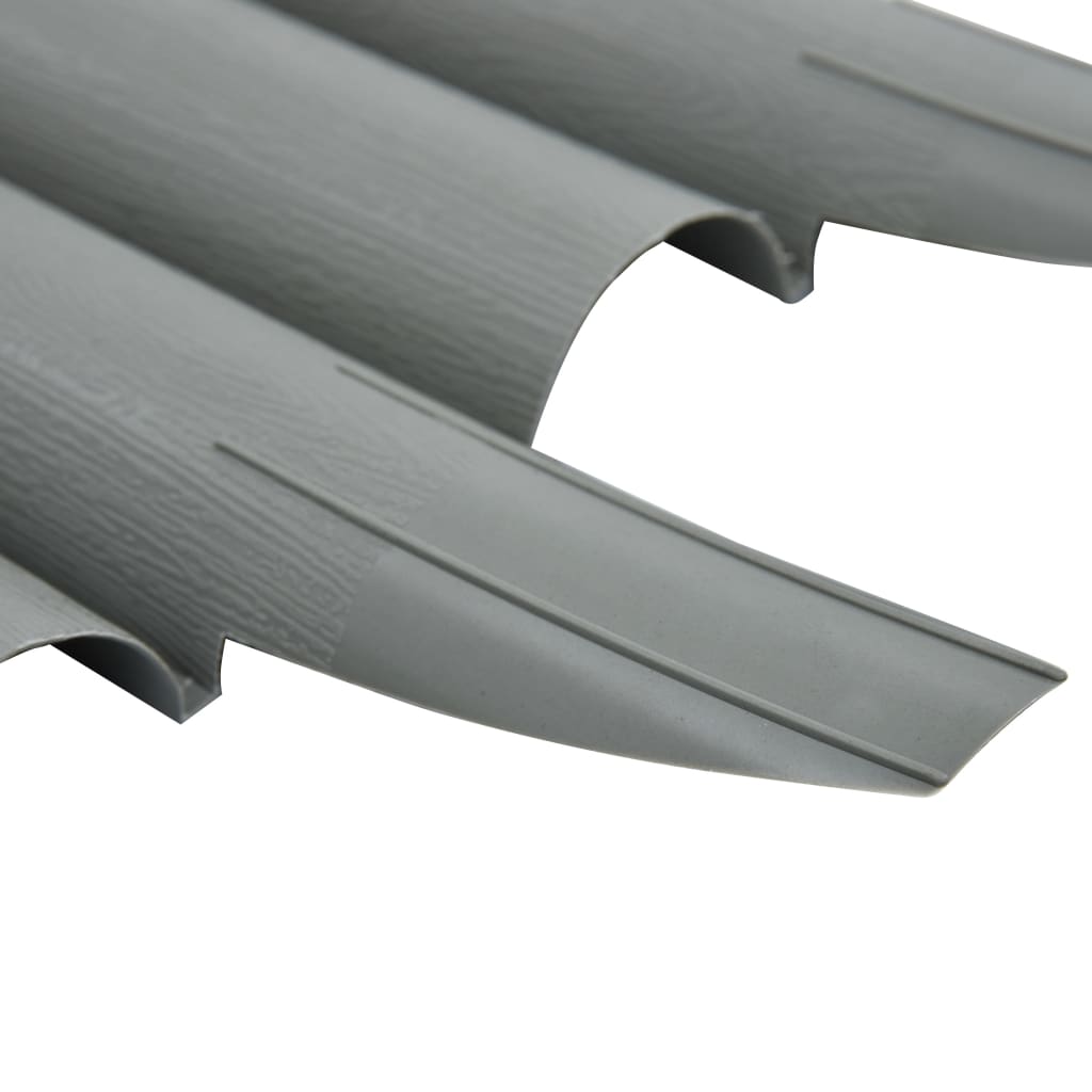 Plænekanter stk. 10 m pp - grå, 36 - number 6.