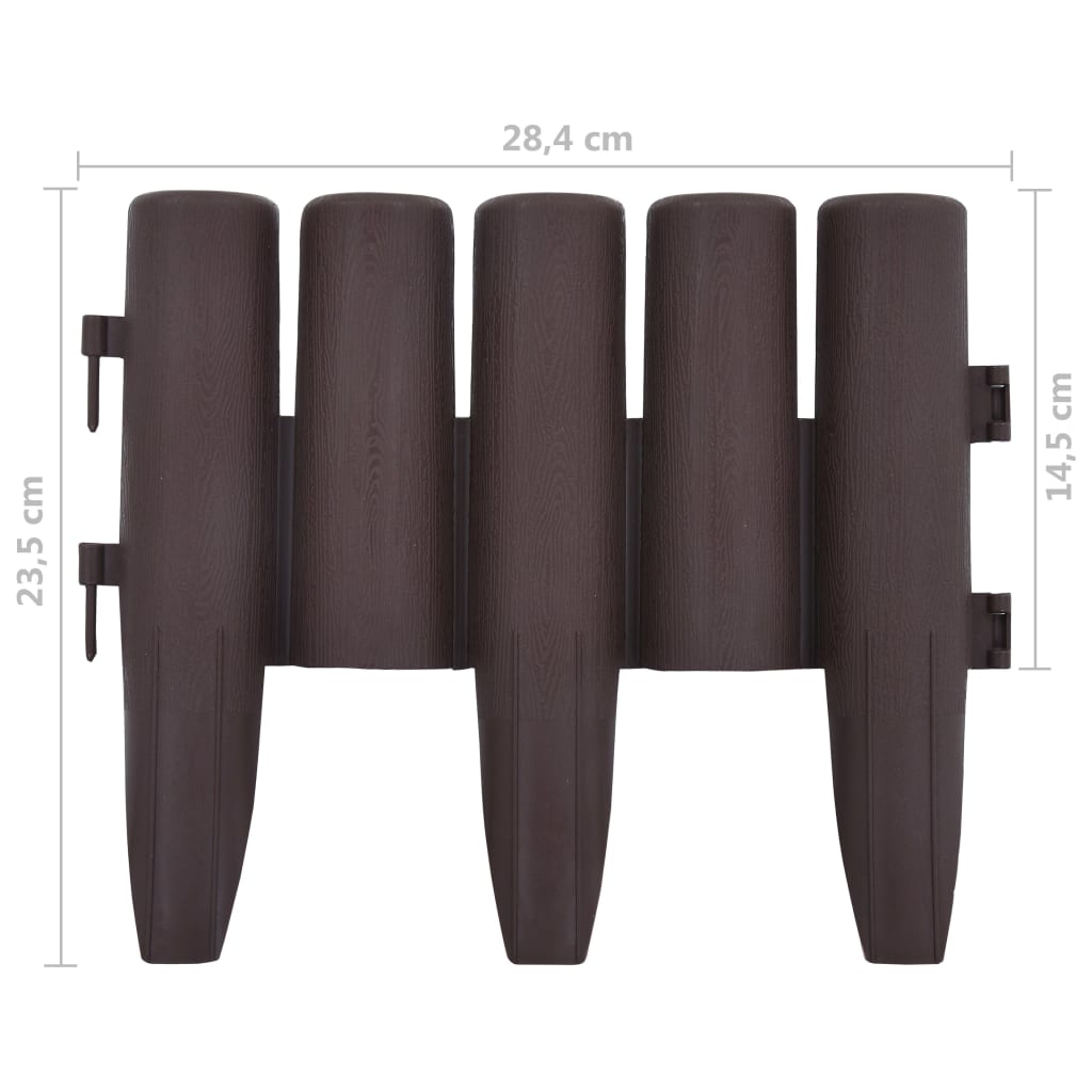 Rubovi travnjaka kom. 10 m pp - smeđa, 36 - number 7.