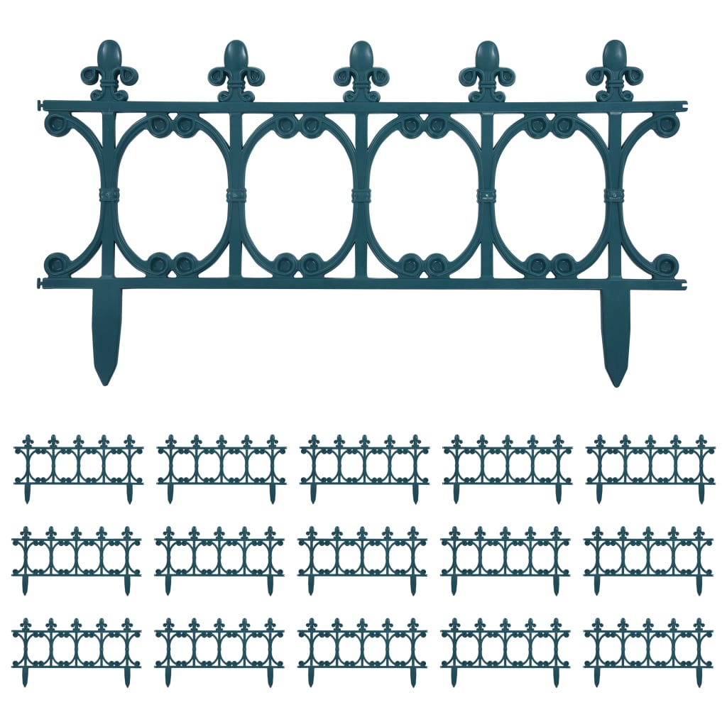 Gräsmatta kanter 16 st. 10 m pp grön - number 2.