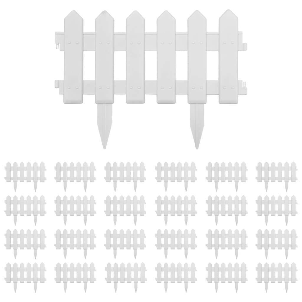 Sängstaket st. 10 m pp - vit, 25 - number 2.