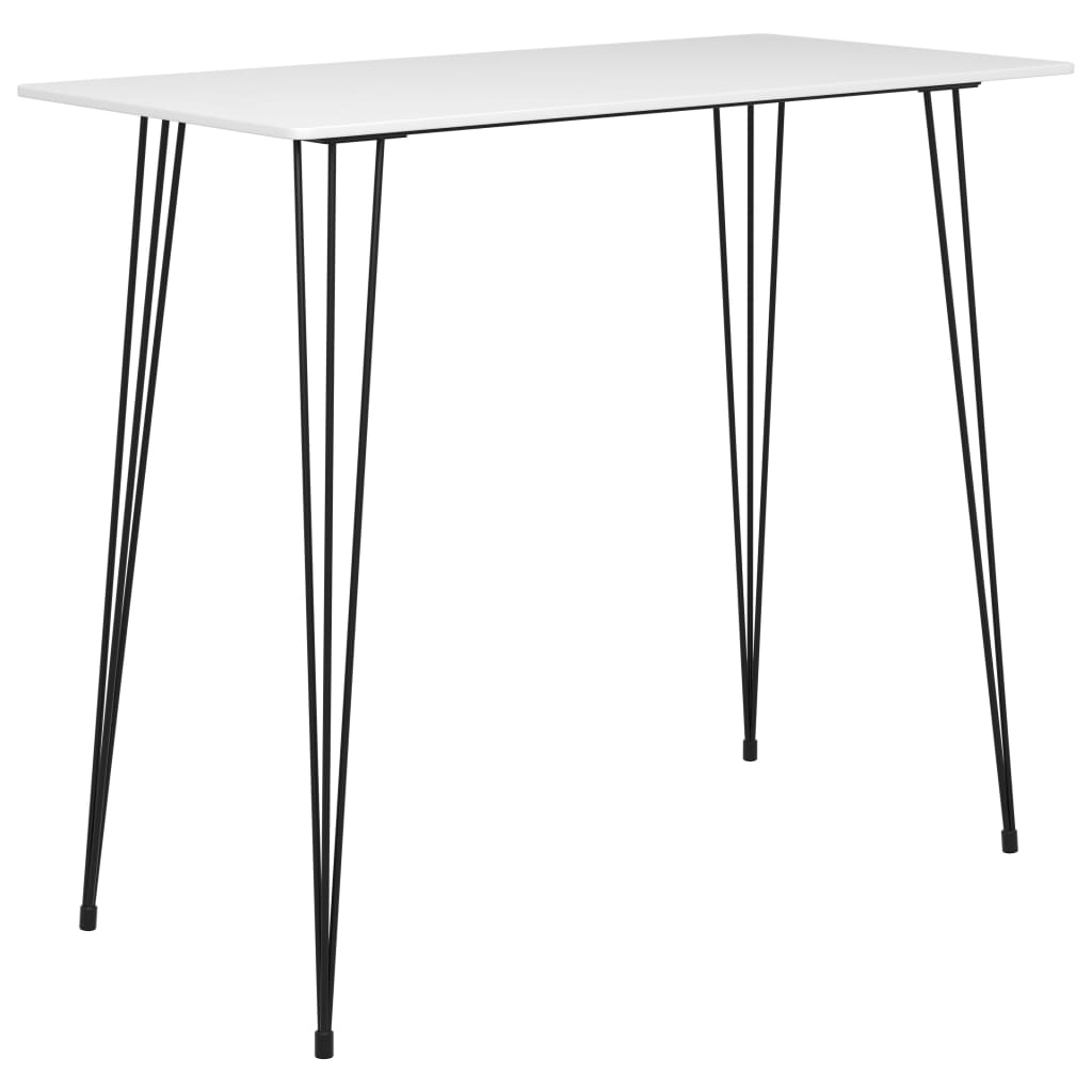 Barbord 120x60x105 cm - hvid, 1 - number 1.
