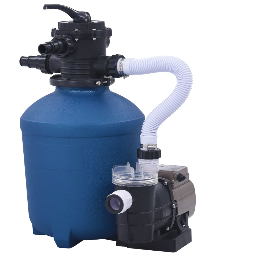 Sand filter pump with timer 530 w 10980 l/h. - number 1.