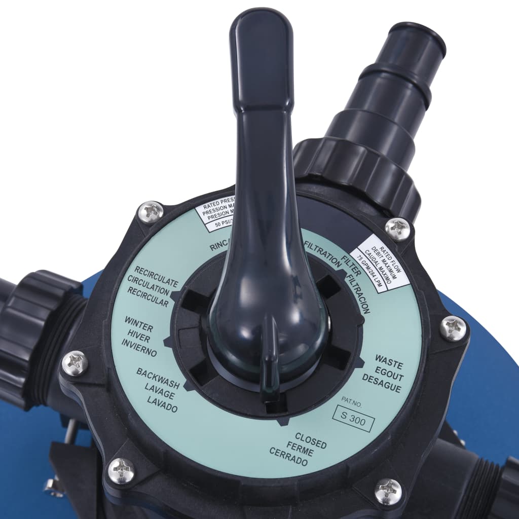 Sandfilterpumpe med timer 530 w 10980 l/t. - number 7.