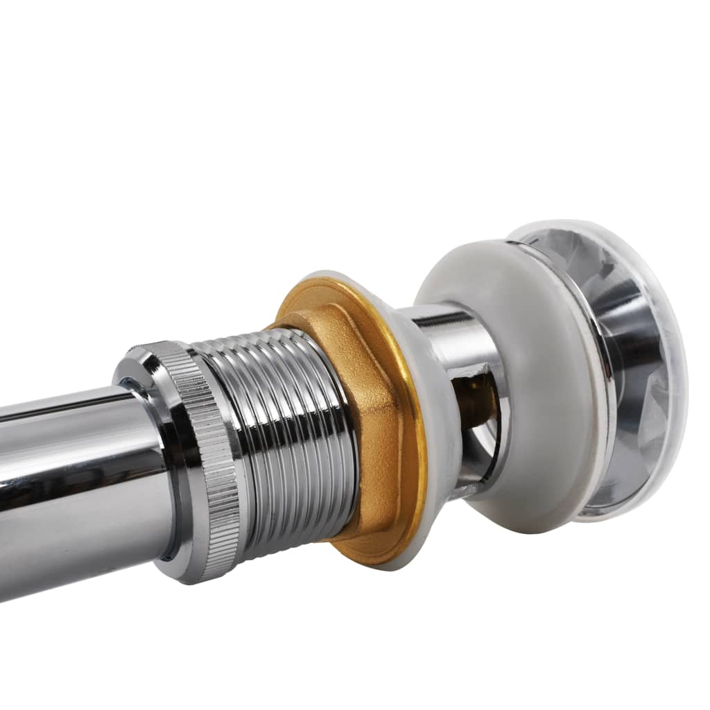 Bundventil med pop op-funktion til vask rustfrit stål - number 5.