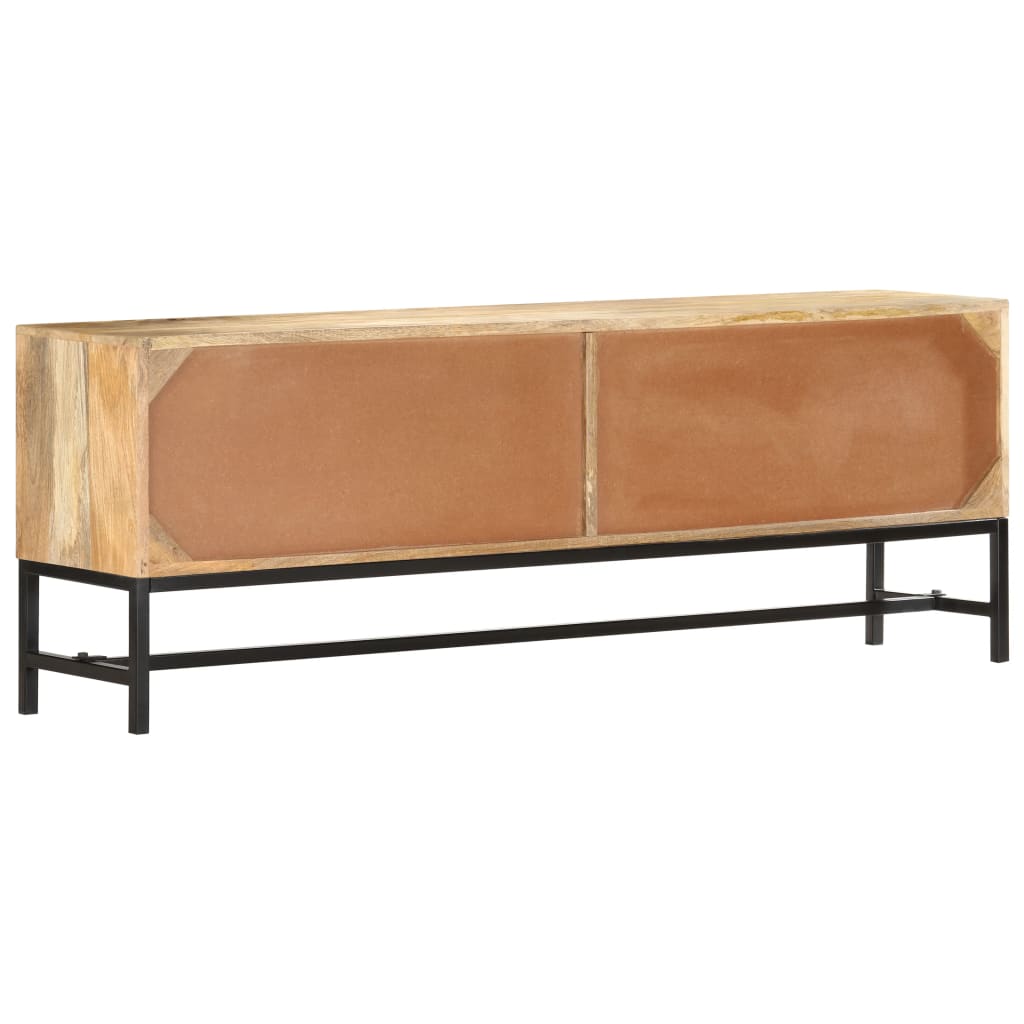 Szafka rtv 140x30x50 cm lite drewno mango - number 4.