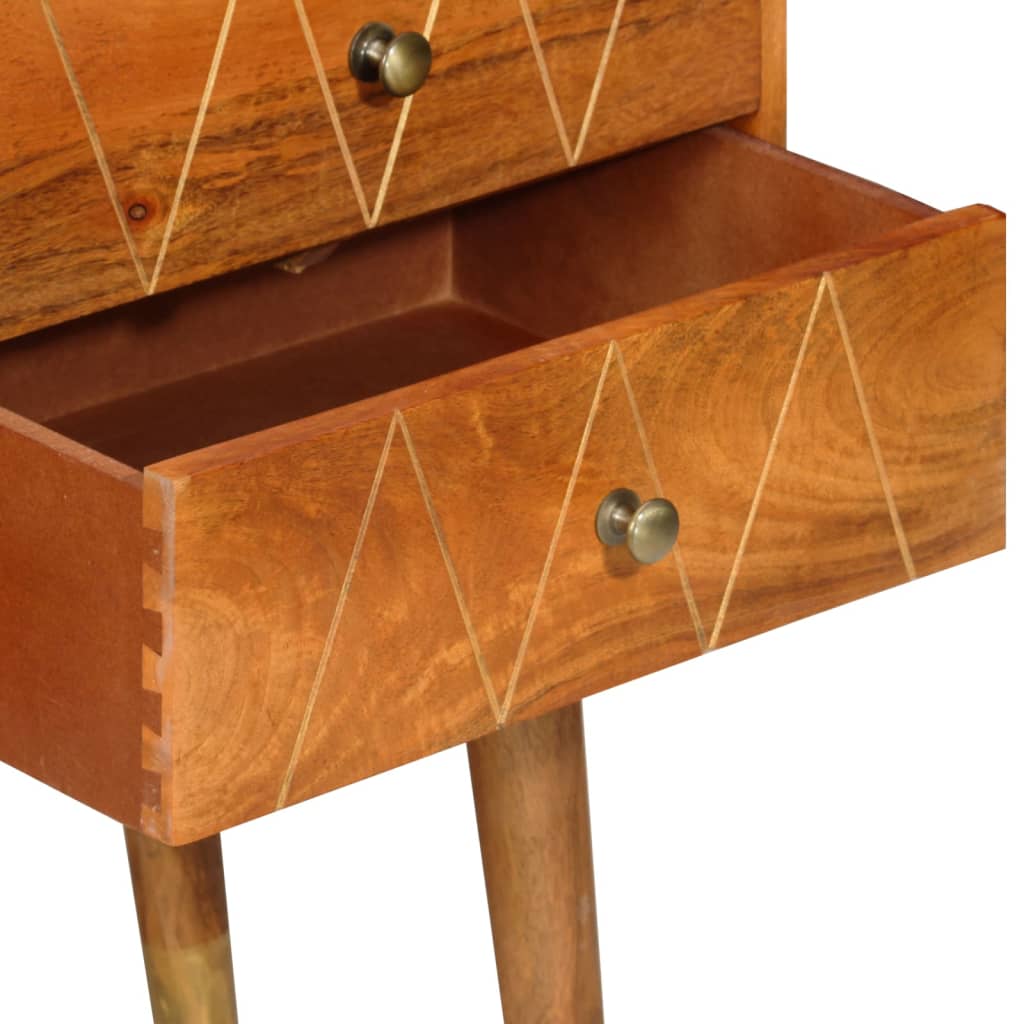 Skjenk 85x40x70 cm heltre mangotre - number 5.