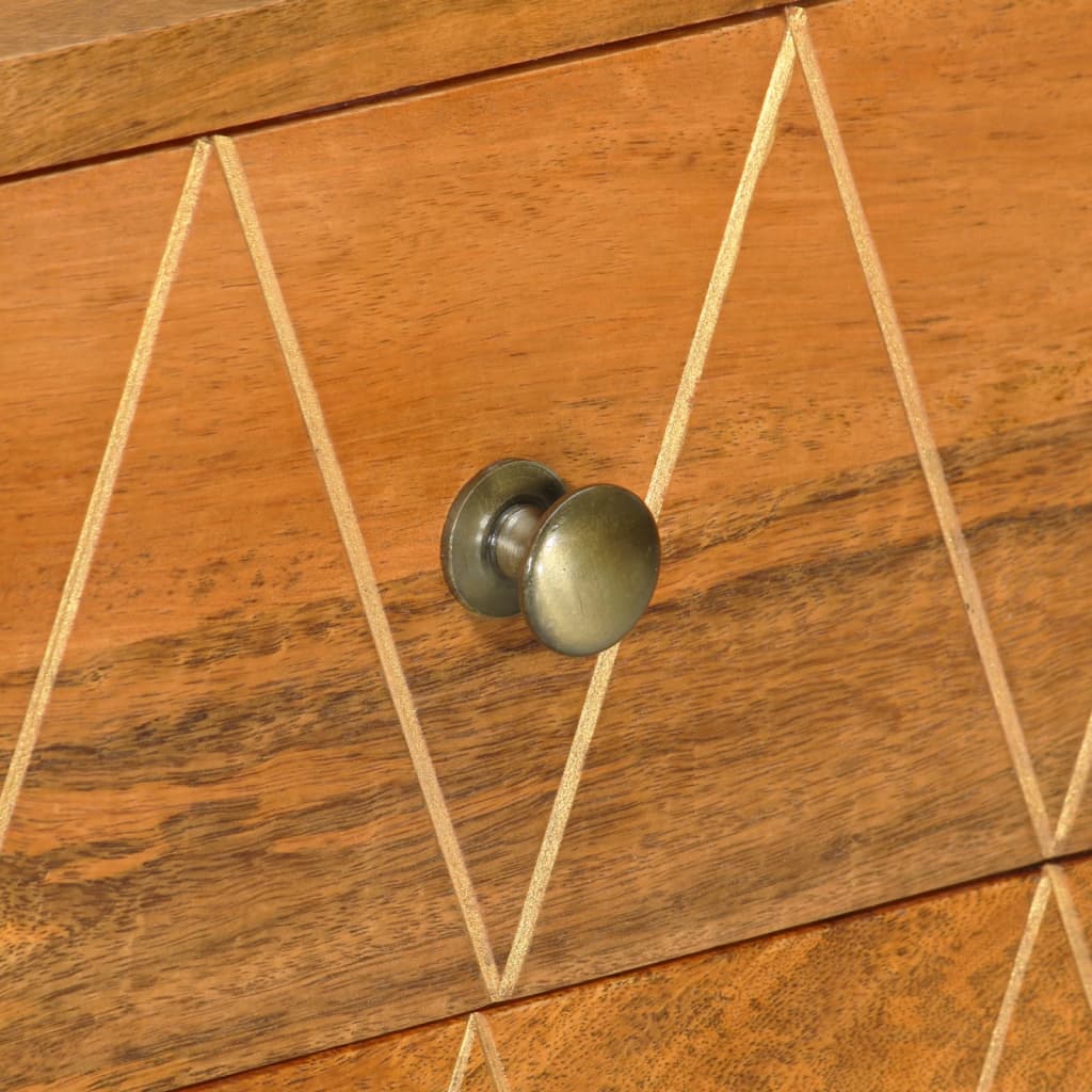 Skjenk 85x40x70 cm heltre mangotre - number 7.