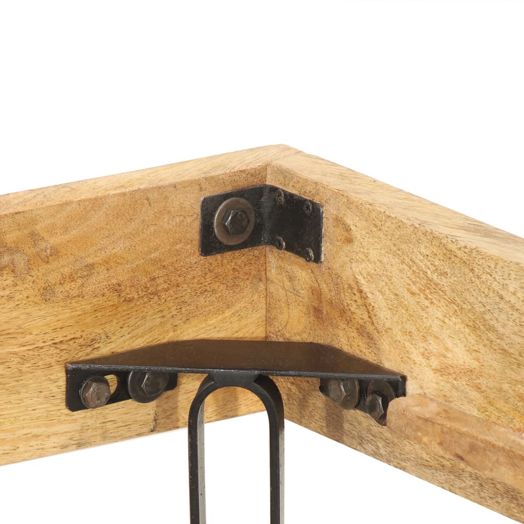 Sengestel 200x200 cm massivt mangotræ - number 5.