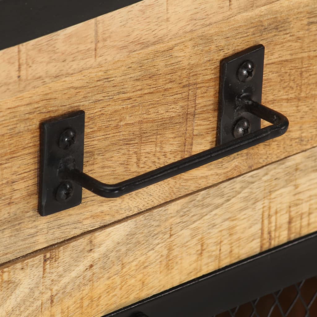 Noćni ormarić 43x30x51 cm puno grubo drvo manga - number 7.