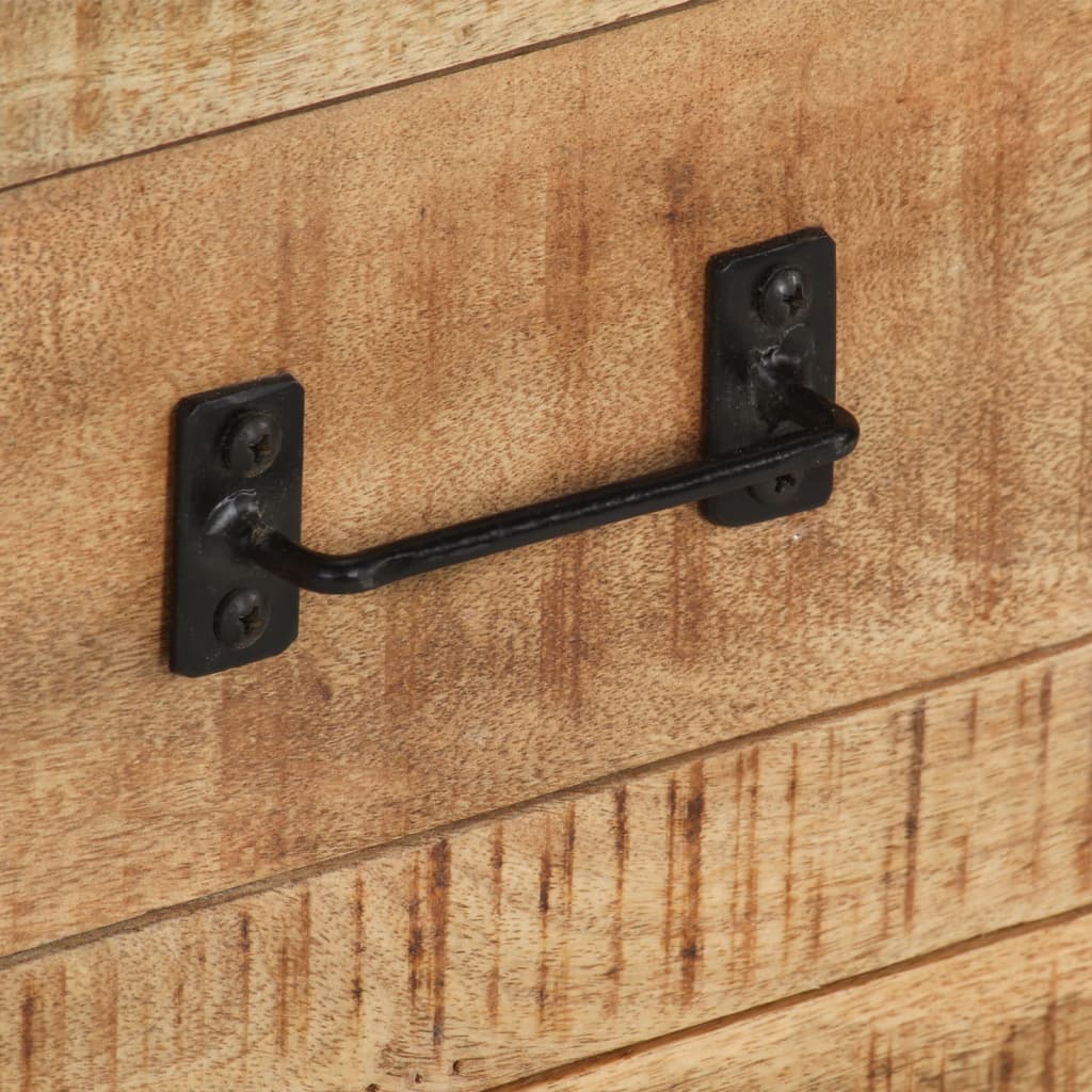 Skænk 100x31x60 cm massivt ru mangotræ - number 7.