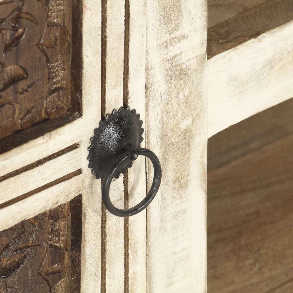 Szafka rtv 115x30x46 cm lite drewno mango - number 5.