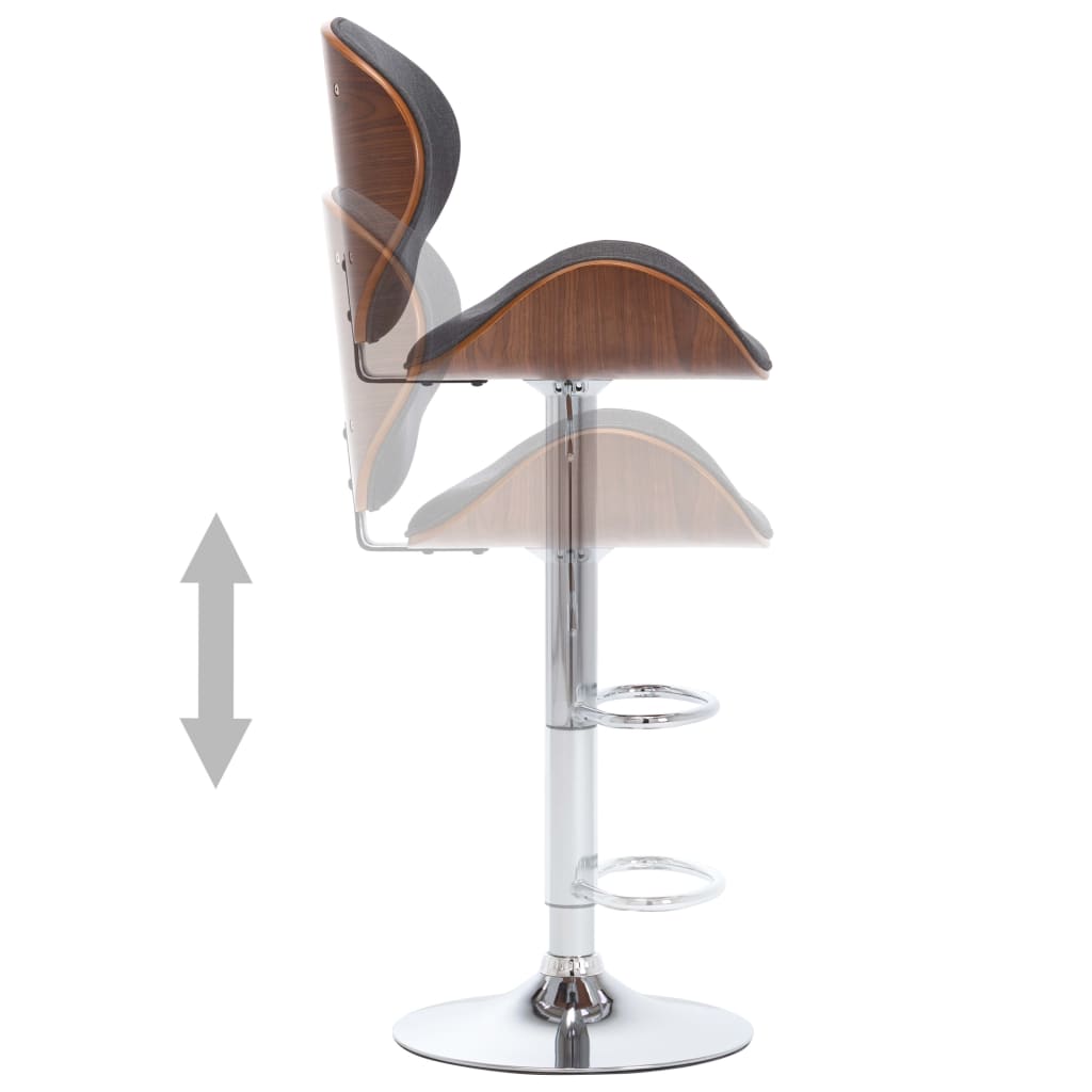 Barstol stof grå - number 4.