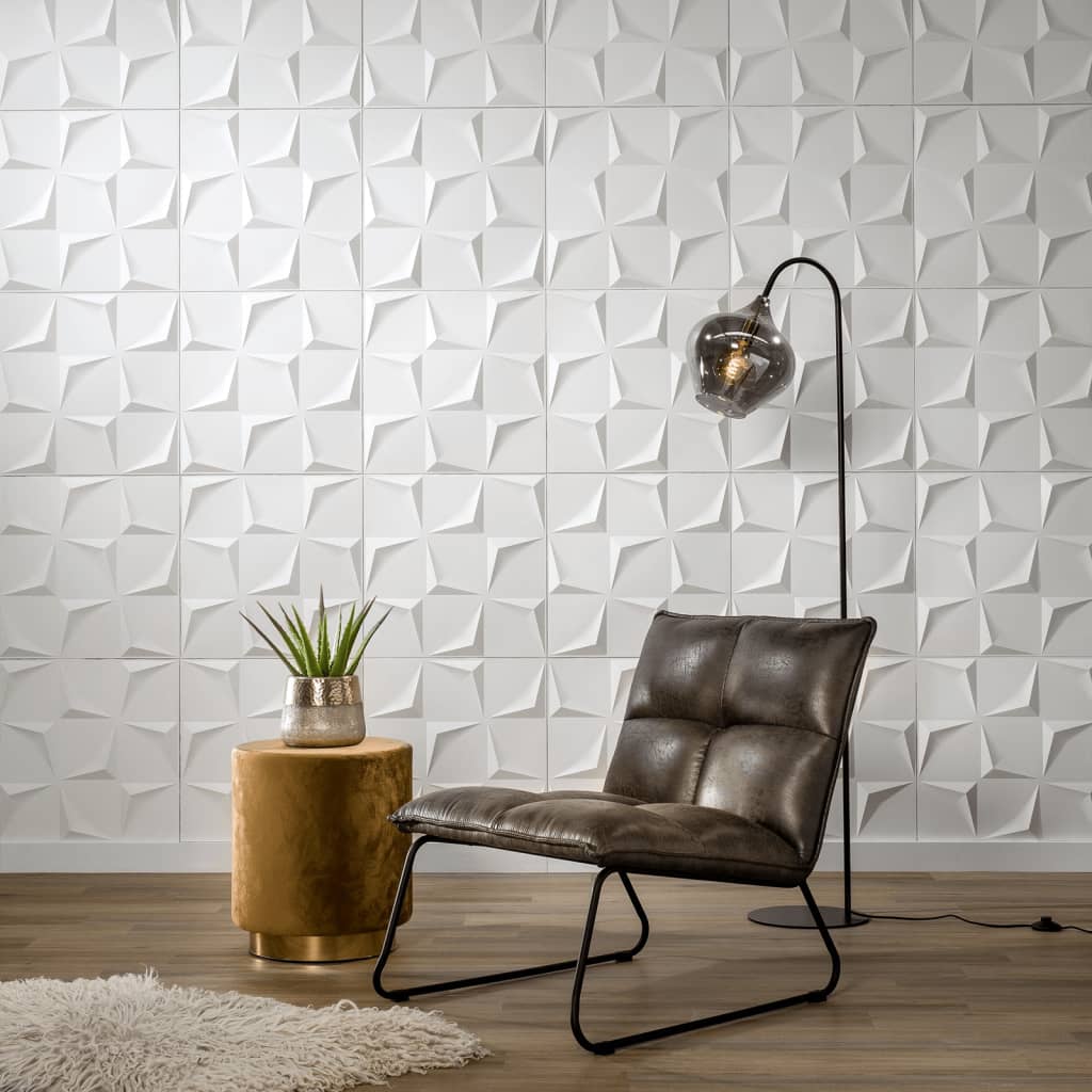 Wallart 3d-vægpaneler beau 12 stk. ga-wa28 - number 1.