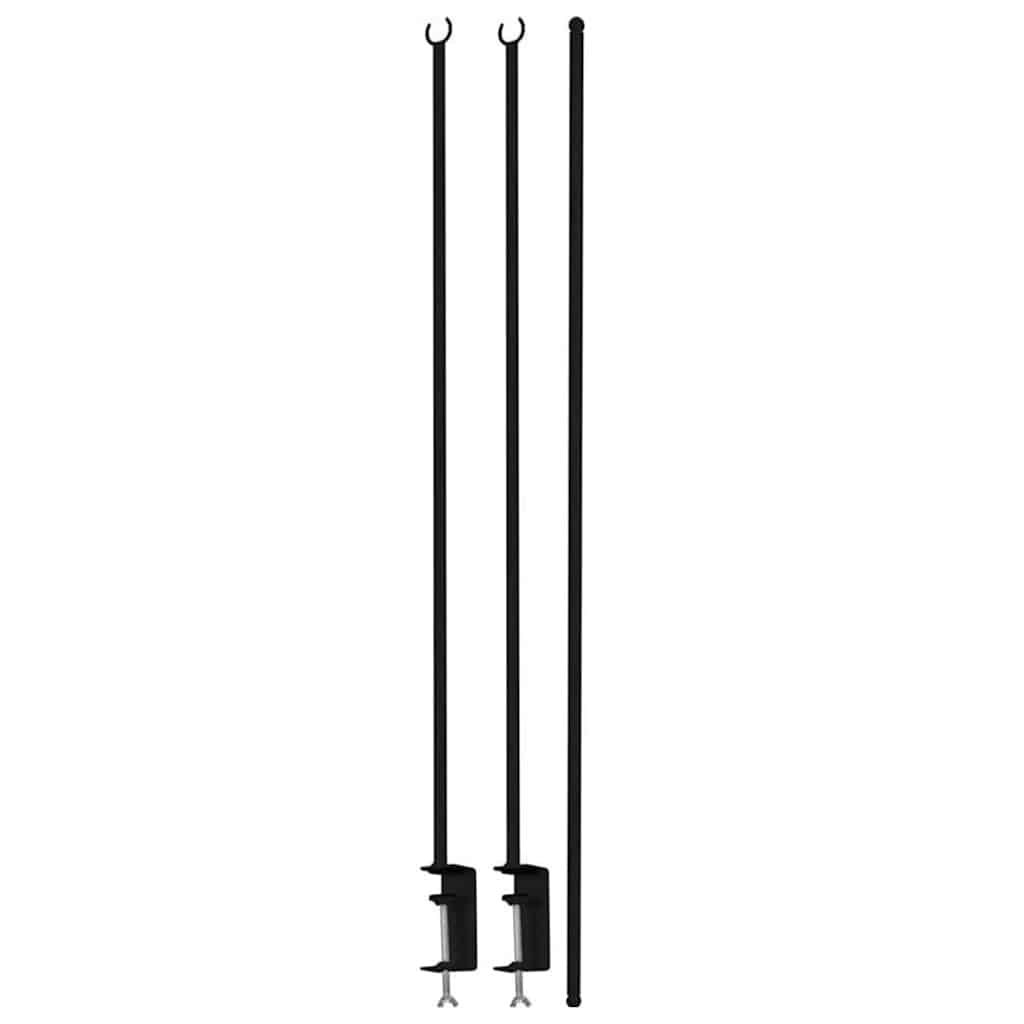 Progarden decoration bar for table with table clamp metal - number 6.