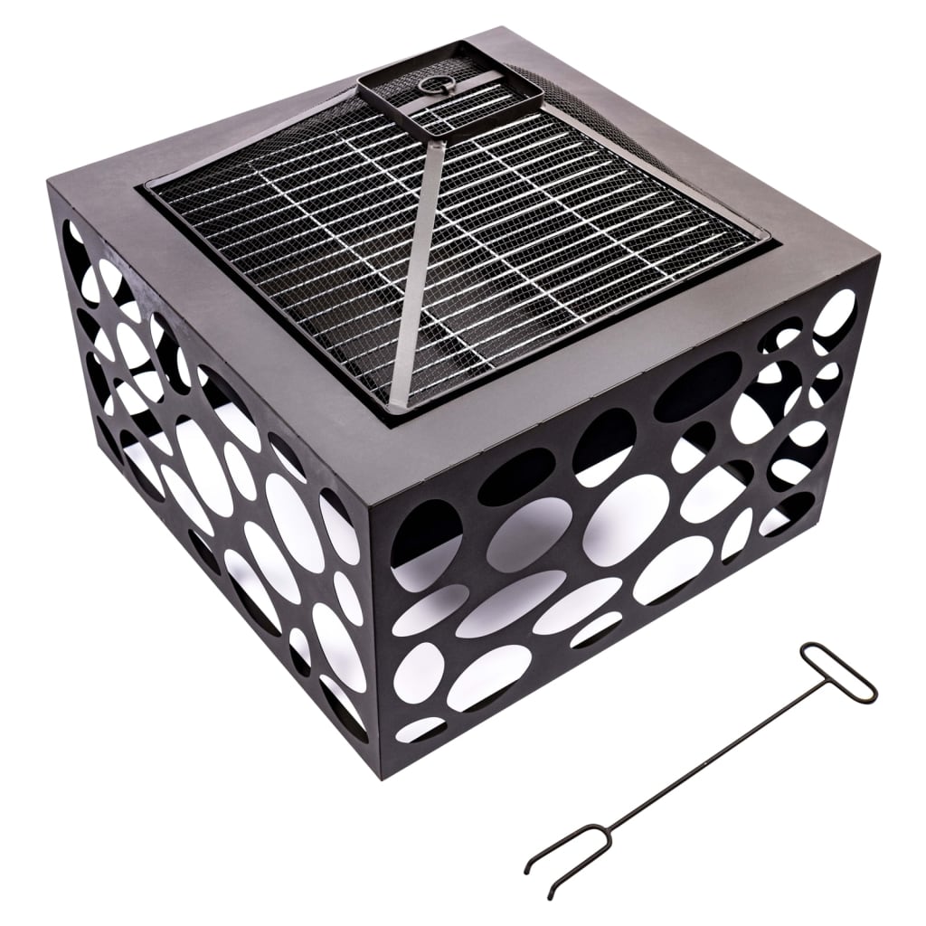 Brasero redfire avec grille de cuisson mikor noir - number 2.
