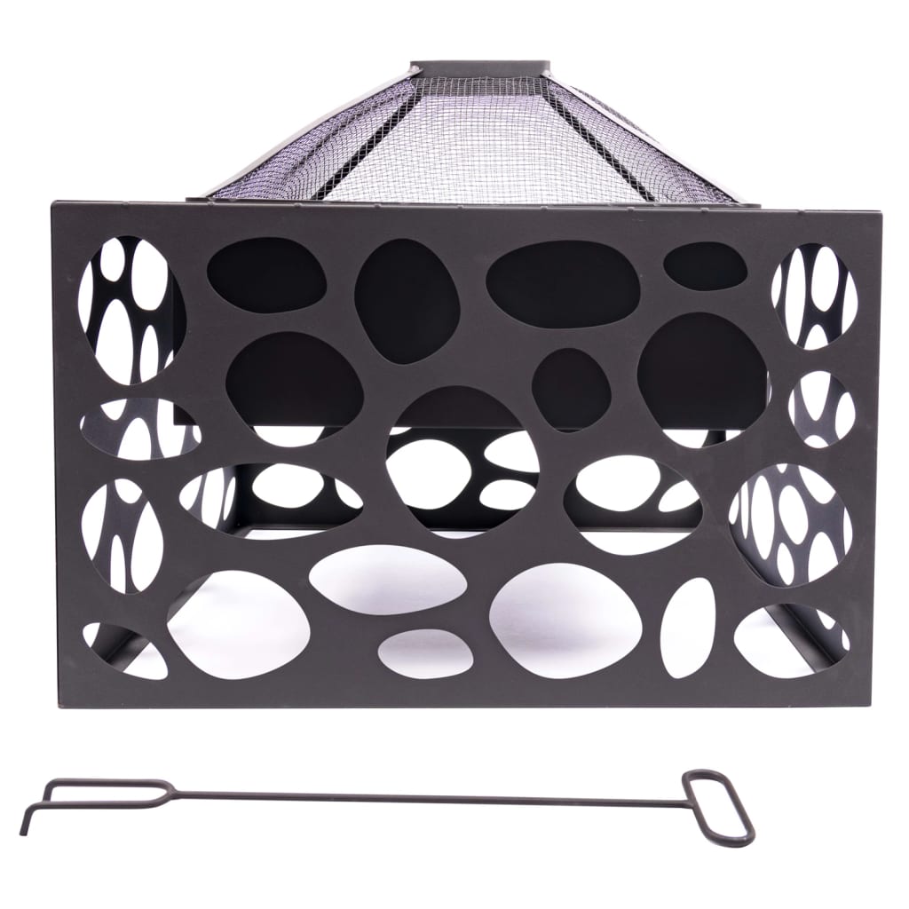 Brasero redfire avec grille de cuisson mikor noir - number 4.