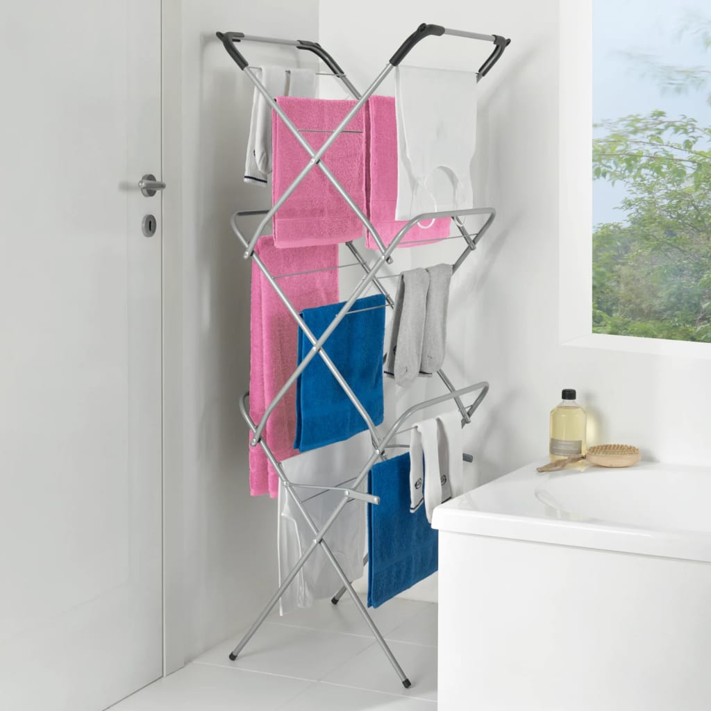 Metaltex drying rack 3 levels tec concerto slim 9.5 m - number 1.