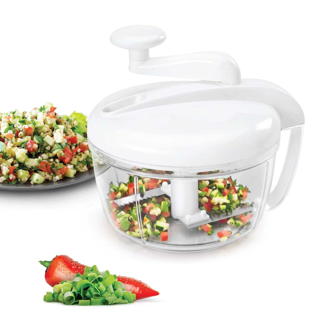 Metaltex 3-in-1 mini chopper in 4 parts torpedo - number 1.