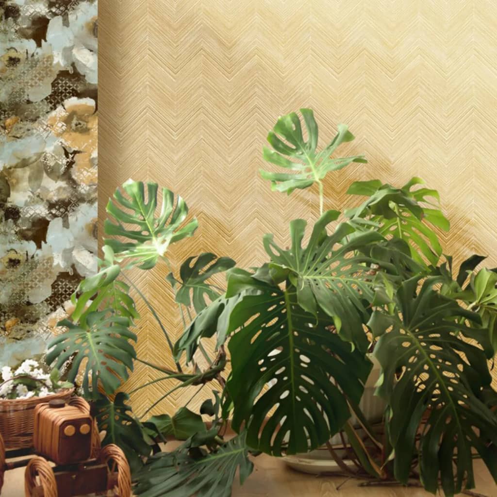 Topchic wallpaper herringbone beige - number 4.